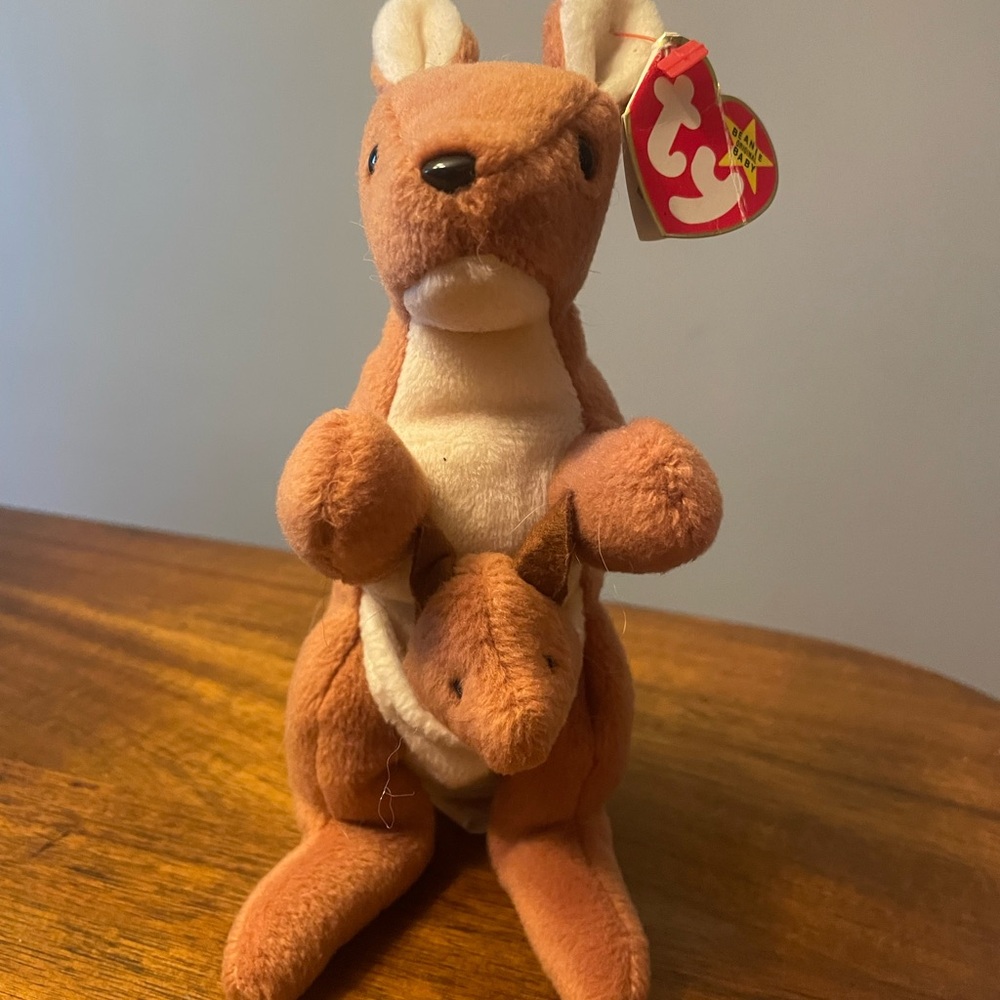 RARE 1996 Ty Beanie Baby Pouch with PVC Pellets